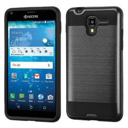 Kyocera Hydro View C6742 / Hydro Reach C6743 Armor Hybrid Case (Black)